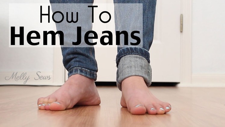 How to Hem Jeans