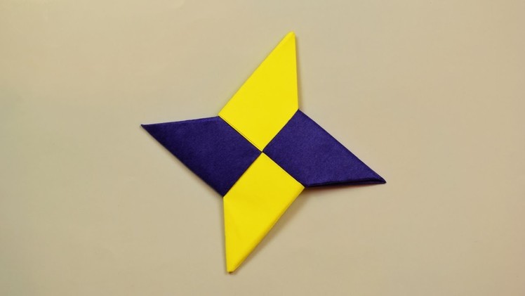 How to make a paper Ninja Star? (Shuriken)