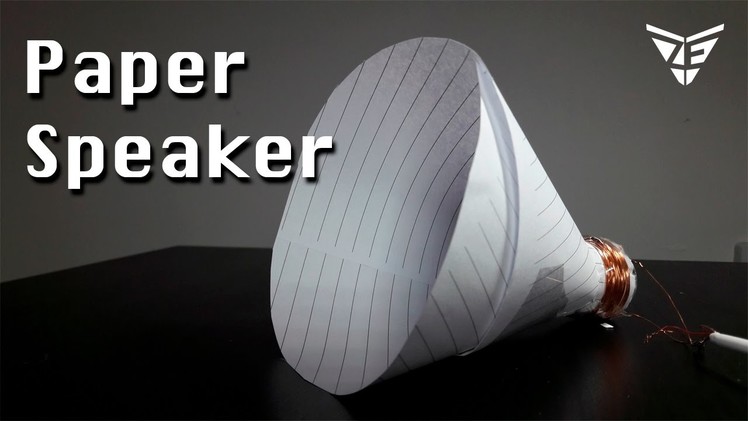 How To Make a Paper Speaker