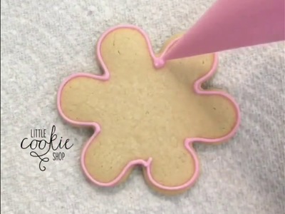 How to make a simple flower sugar cookie!