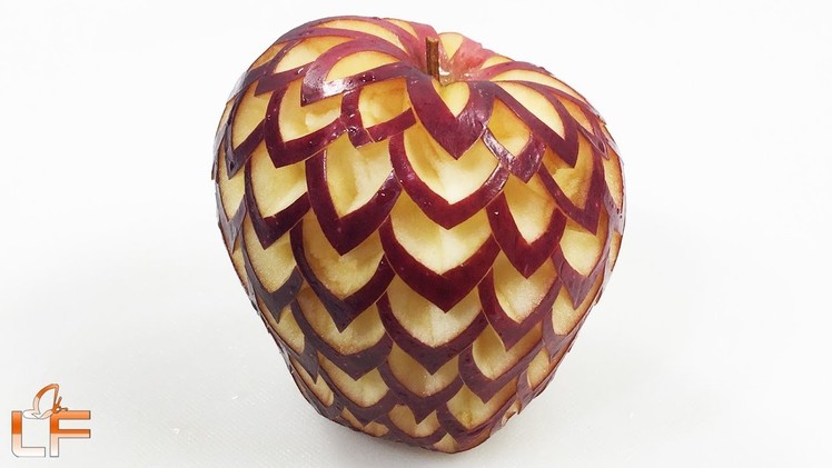 How To Make Apple Carving - The In Fruit Carving Designs
