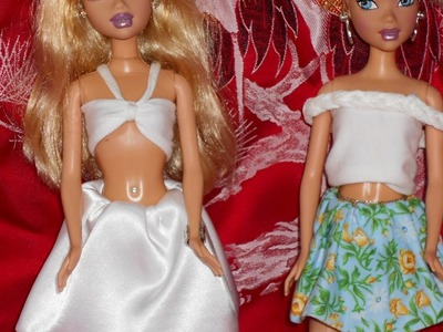 ("How to Make Barbie Doll") ("Skirt") "Super Easy";