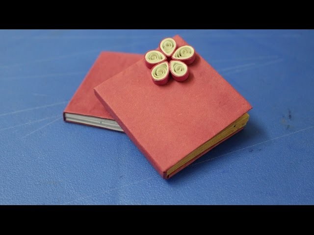 How to make Mini Notebook - Gift ideas - crafting