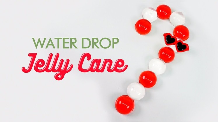 How To Make Water Drop Jelly Cane ! Raindrop Cake Deco & DIY Edible Colors Donuts Pudding Recipe