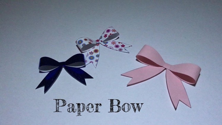 Little Box DiY - Paper Bow 紙蝴蝶結