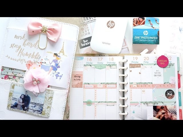 My 2017 Planner! | DIY Cover (foil) | Monthly + Weekly Set Up! | Charmaine Dulak