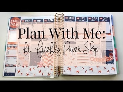 Plan With Me!. Vertical. Ft. Firefly Paper Shop