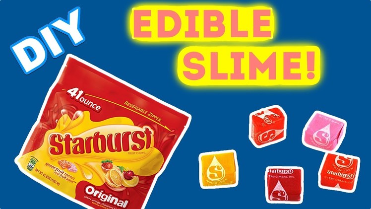 Starburst Slime DIY Food Edible Slime