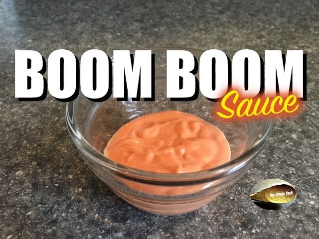 TSC: How to make Boom Boom Sauce (Dipping Sauce Recipe)