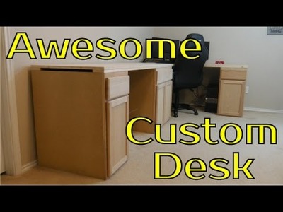 Awesome Custom DIY Desk