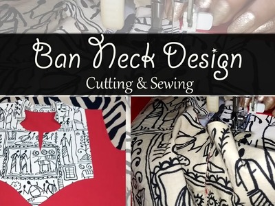 Ban Neckline Cutting & Sewing | Designer Neckline