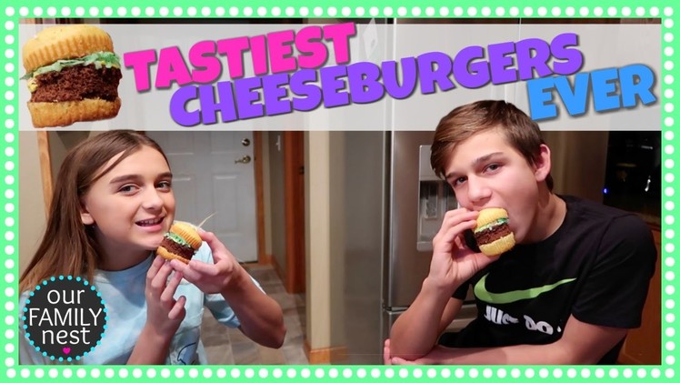 CHEESEBURGERS FOR DESSERT? WHERE'S THE BEEF? NERDY NUMMIES DIY