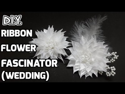 D.I.Y. Ribbon Flower Fascinator | MyInDulzens