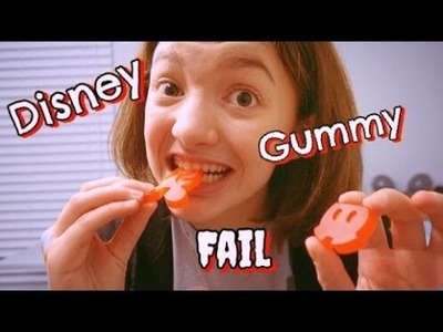 DIY Disney Gummy Kit!!! FAIL