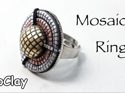 DIY  easy micro mosaic jewelry -