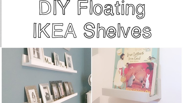 DIY Floating Shelves | Organization DIY + Home Decor Challenge