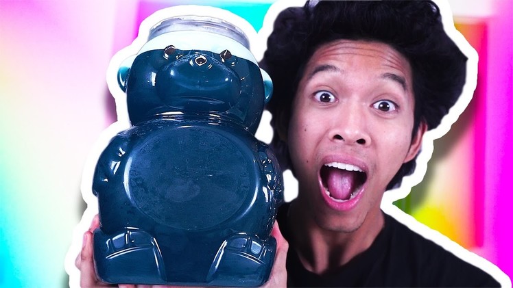 DIY GIANT JELLO GUMMY BEAR!!!