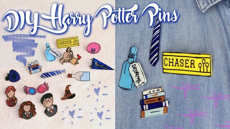 DIY Harry Potter Pins