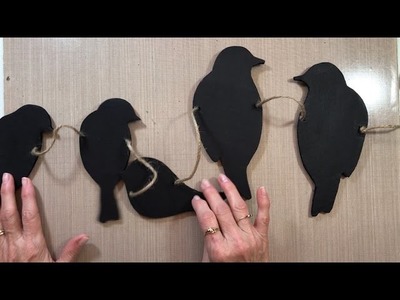 DIY - String of Birds