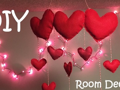 DIY Valentines Heart Hanging Decor.Room Decor  #52