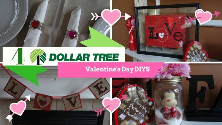 DOLLAR TREE DIY |  VALENTINE'S DAY 2017 | Love Shaker, Love Banner & More