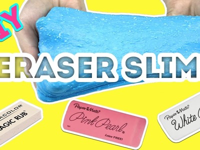 Eraser Slime DIY | How to Make Eraser Slime