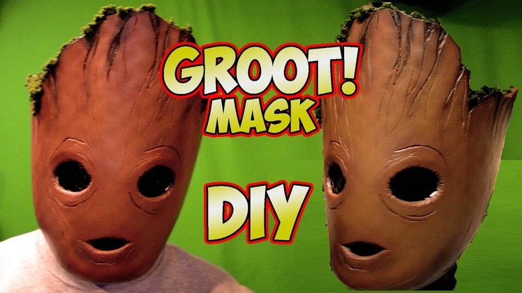 GROOT Baby Groot how to DiY mask Guardians of the Galaxy vol.2