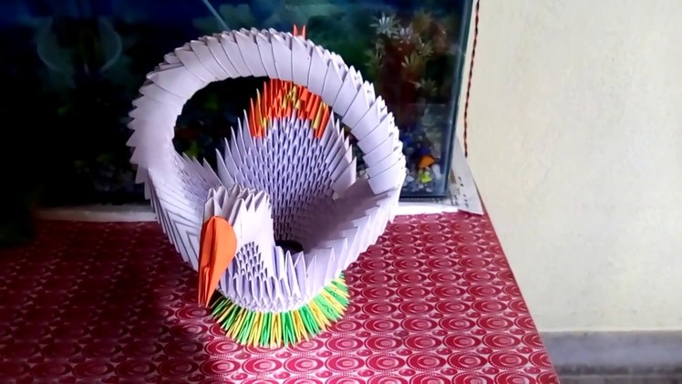 How to make a Creative Duck of paper fold