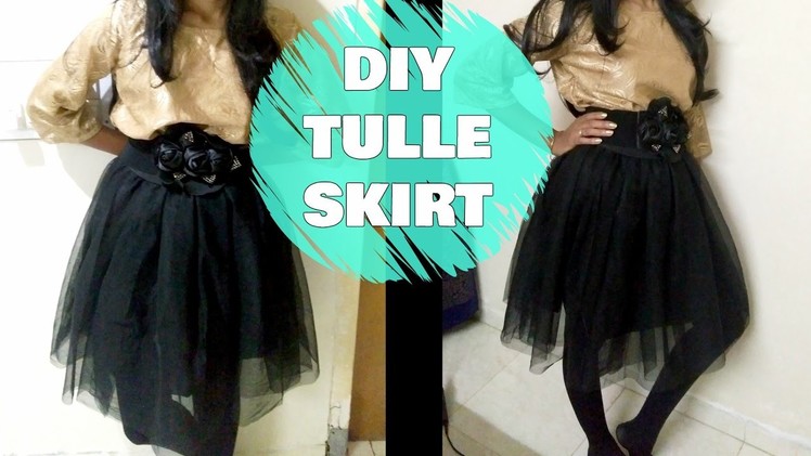 How to make a Tulle Skirt | DIY Tulle Skirt Easy Sewing