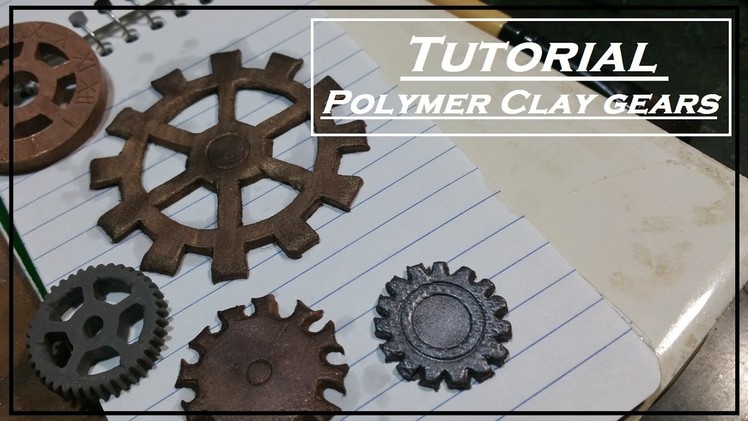How to Make Polymer Clay Gears