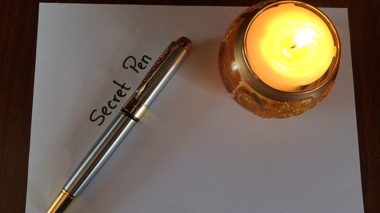 top secret invisible ink pen