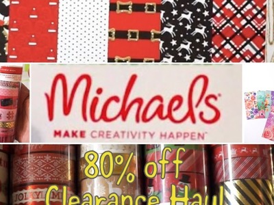 Michaels 80% off Christmas Crafting Haul & More!