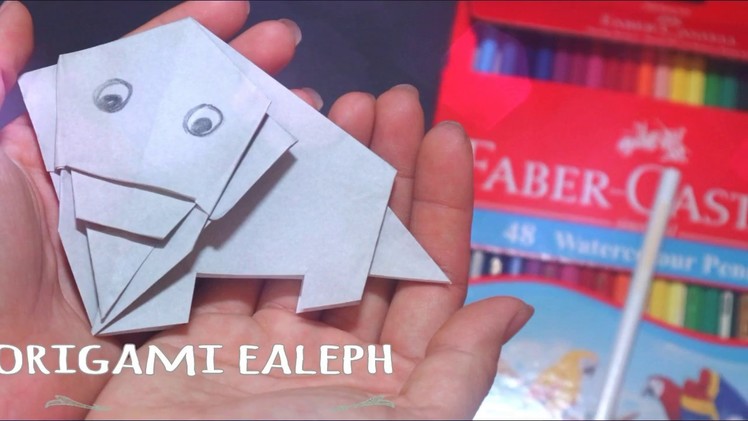Origami animals - origami elephant - origami for kids  - origami animals