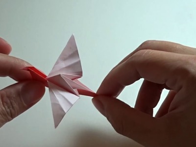Paper Origami - Flapping bird -2 摺紙 - 會動會飛的鳥