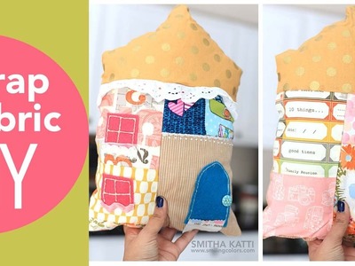 Scrap fabric DIY, Fabric stash busting projects, No Sew