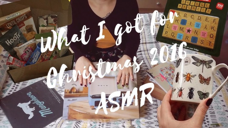 What I got for Christmas | ASMR Soft Spoken