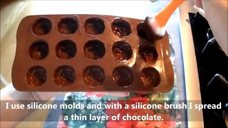 Baileys filled chocolates recipe (Cioccolatini al baileys)