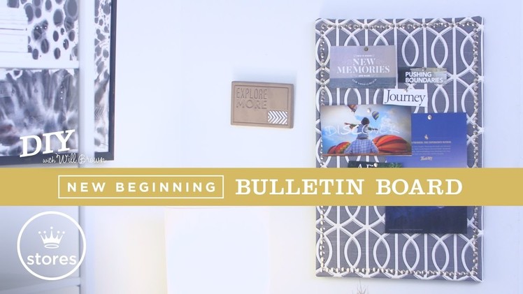Bulletin Board Organization | DIY with Will Brown