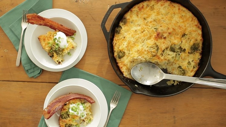 Cheesy Broccoli and Potato Casserole - Everyday Food with Sarah Carey