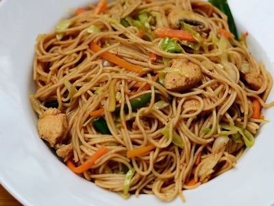 ★ Chicken Noodles | Chicken Chow Mein Recipe | Chinese Noodles | Chicken Recipes