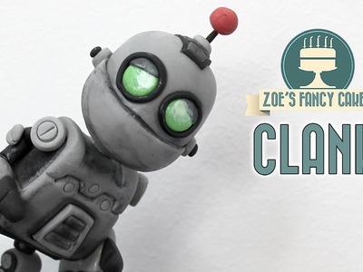 Clank cake topper Ratchet and Clank movie model