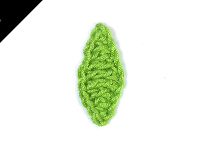 CROCHET LEAF #01 (medium) | Patrones Valhalla ENG