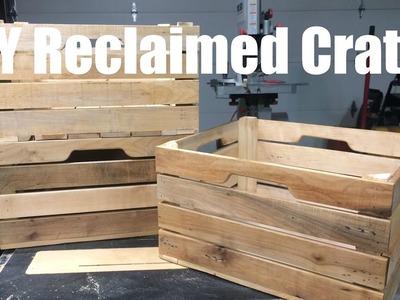Custom DIY Stacking Wood Crates