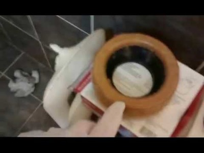 DIY How To Replace a Toilet Wax Ring - EASY STEP BY STEP