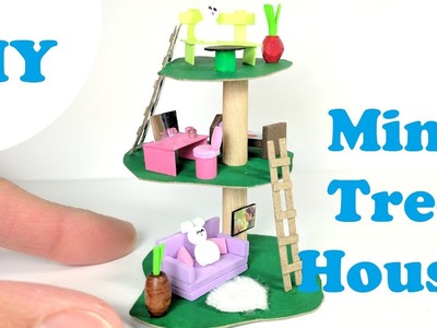 DIY Miniature Treehouse - Doll DIY
