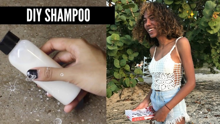 DIY: Vegan Shampoo For Curly Hair