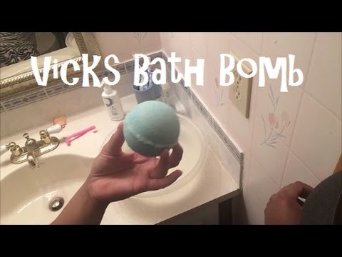 DIY Vicks Bath Bombs For Colds