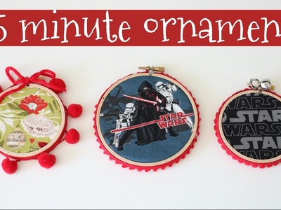Fast and Easy Star Wars Ornament - 5 minutes!
