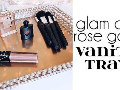 Glam DIY: Rose Gold Vanity Tray | Jenni Mares