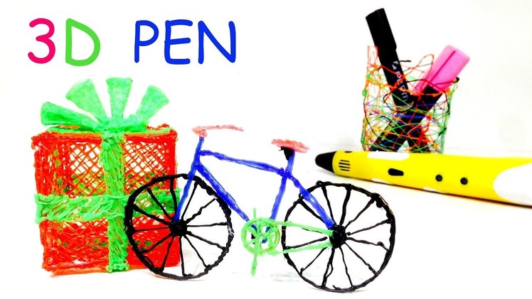 How does 3D PEN works | Making Object with 3D PEN